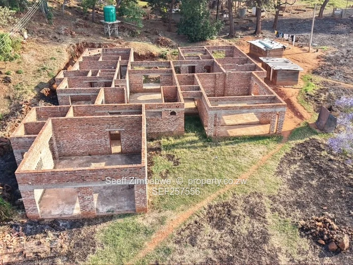 Unfinished 4 Bedroomed House For Sale (Sole Mandate)