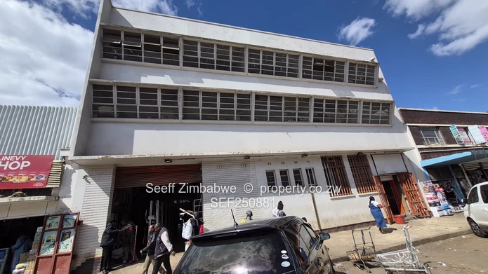 Harare CBD Three Storey Retail 4000m² up for grabs