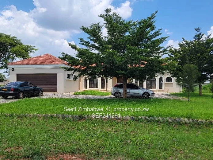 Glaudina 5-Bed Home with Arched Veranda & Borehole on 11,000m²