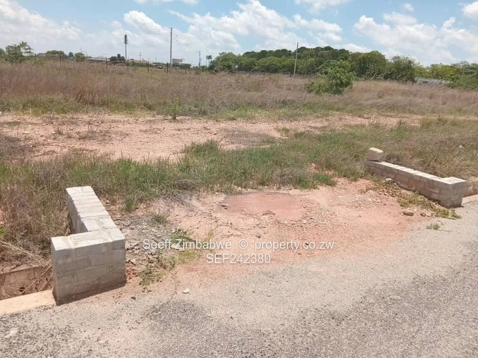 Serviced 800m² Stand in Tawona Gardens Ruwa 