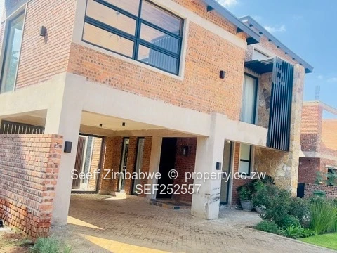 Brick-Finish Double-Storey 4-Bed Unit in Greendale with Borehole